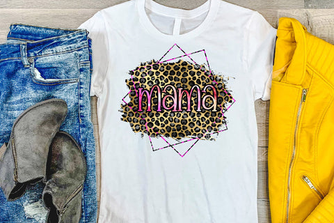 Mama Leopard Print Sublimation I Mothers Day Sublimation Sublimation Happy Printables Club 