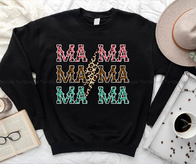 Mama Leopard Sublimation Designs Downloads, Mama Sublimation Png, Mom Png, Mother Day Png, Leopard Mama Png Sublimation ToriDesigns 