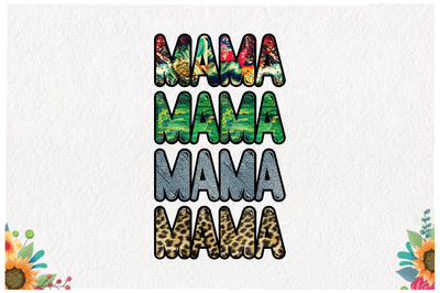Mama Leopard Vintage Sublimation Sublimation Jagonath Roy 