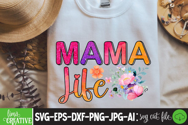 Mama Life Sublimation PNG Sublimation Insomnia Std 