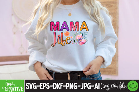 Mama Life Sublimation PNG Sublimation Insomnia Std 