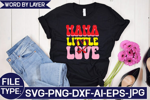 Mama Little Love SVG Cut File SVG Studio Innate 