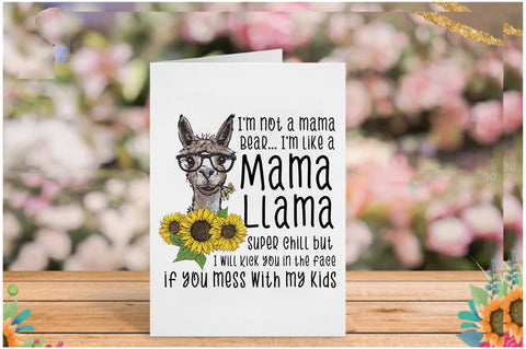 Mama Llama Sublimation Sublimation Jagonath Roy 