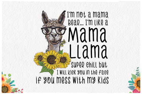 Mama Llama Sublimation Sublimation Jagonath Roy 