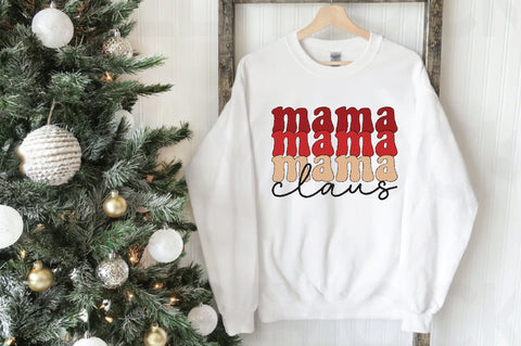 Mama Mama Claus Sublimation Creativeart88 