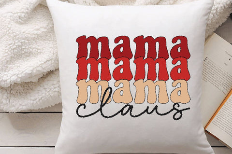 Mama Mama Claus Sublimation Creativeart88 