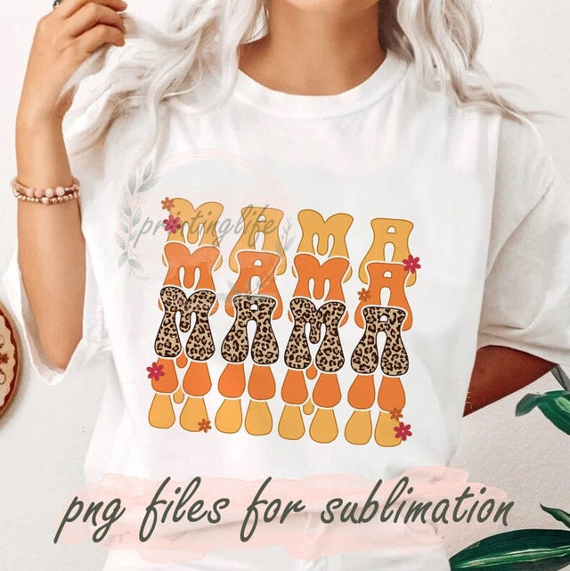 Mama Mama Mama Leopard Png, Mama Leopard Png, Mom Life Png, Mom Design, Sublimation Designs, Png For Shirt Digital Download Sublimation PrintingLife 
