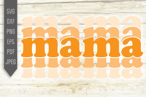 Mama mama Mama Svg. Three times Mama Svg. Mother's Day Svg. Mom Svg. Mom Life Svg. Mother Dxf, eps, png, jpg pdf SVG Mint And Beer Creations 