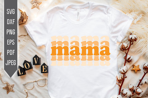 Mama mama Mama Svg. Three times Mama Svg. Mother's Day Svg. Mom Svg. Mom Life Svg. Mother Dxf, eps, png, jpg pdf SVG Mint And Beer Creations 