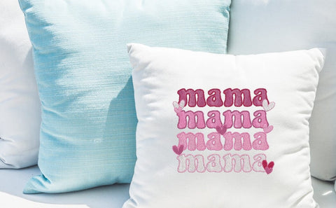 Mama , Mama Valentine , Groovy Valentine , Retro valentines. Embroidery/Applique DESIGNS ArtEMByNatalia 