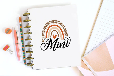 Mama Mini Rainbow SVG SVG VectorSVGdesign 