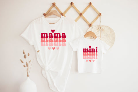 Mama mini svg, mom life svg, Mommy and me svg, mother and daughter svg, mother day svg SVG Katharina 