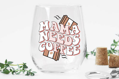 Mama Needs Coffee Svg Design SVG Creativeart88 