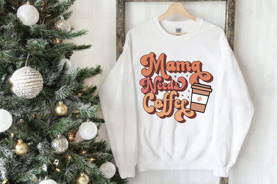 Mama Needs Coffee Svg Design SVG Creativeart88 