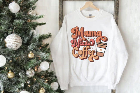 Mama Needs Coffee Svg Design SVG Creativeart88 