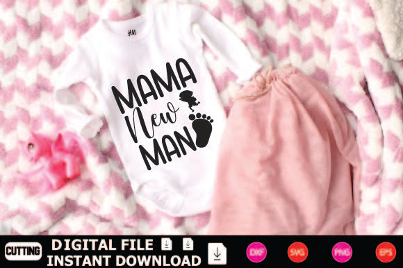 Mama New Man SVG Shahin alam 