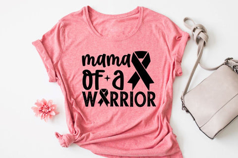 Mama of a warrior SVG SVG DESIGNISTIC 