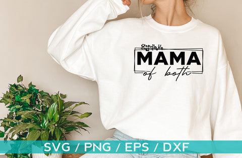 Mama Of Both, mom svg SVG MD mominul islam 