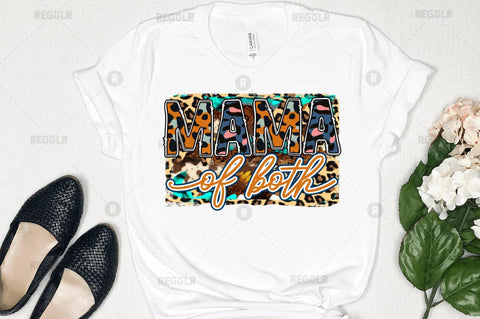 Mama of both Sublimation Design Sublimation Regulrcrative 