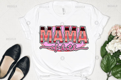 Mama of both Sublimation Design Sublimation Regulrcrative 