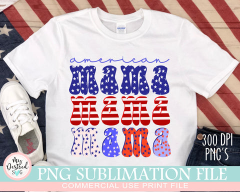 Mama PNG, Fourth Of July Mama Png, 4th Of July Png For Shirt, Mom Life Png, God Bless The USA PNG, 4th Of July Sublimation Design, America Flag Png Sublimation MyDesiredSVG 