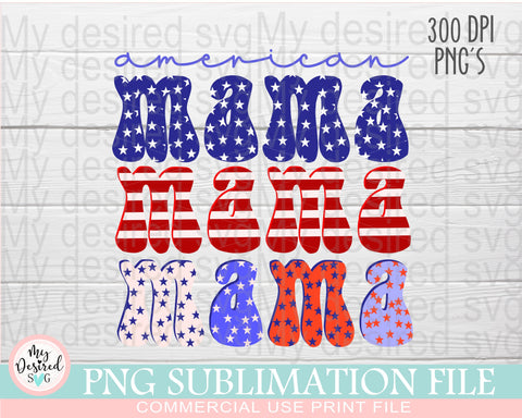 Mama PNG, Fourth Of July Mama Png, 4th Of July Png For Shirt, Mom Life Png, God Bless The USA PNG, 4th Of July Sublimation Design, America Flag Png Sublimation MyDesiredSVG 