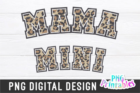 Mama png - Mini png - Print File - Mom Sublimation Design - Mom Shirt png - Mother's Day png - Digital Download Sublimation Svg Cuttables 