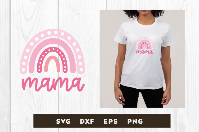Mama rainbow leopard svg, Mother's day SVG dadan_pm 