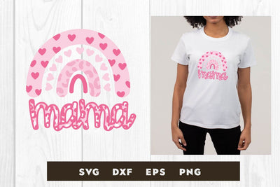 Mama rainbow leopard svg, mother's day SVG dadan_pm 