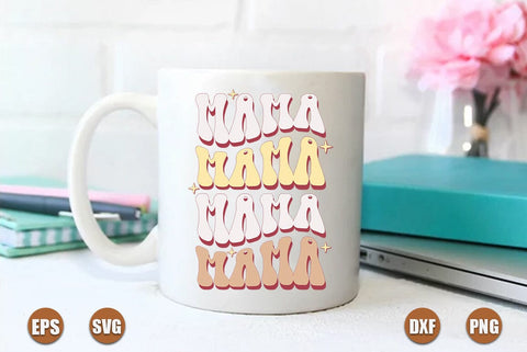 Mama Retro svg SVG FiveStarCrafting 