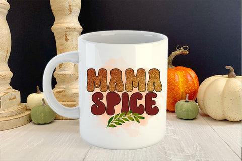 Mama Spice PNG I Fall Sublimation I Autumn Sublimation Sublimation Happy Printables Club 