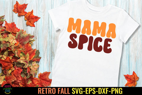 Mama Spice SVG I Retro Fall SVG I Autumn SVG I Groovy Fall SVG SVG Happy Printables Club 
