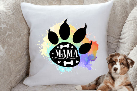 Mama Sublimation PNG, Dog Sublimation Design Sublimation Regulrcrative 