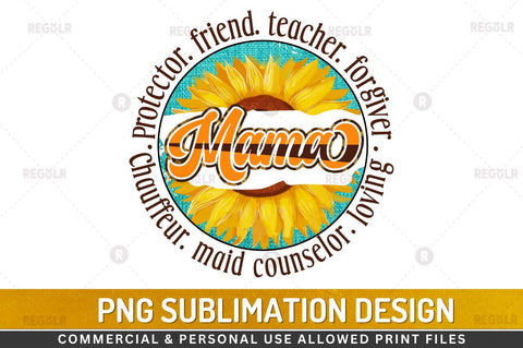 Mama Sublimation PNG Sublimation Regulrcrative 