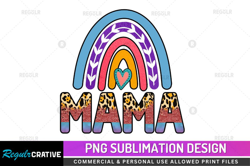 Mama Sublimation PNG Sublimation Regulrcrative 
