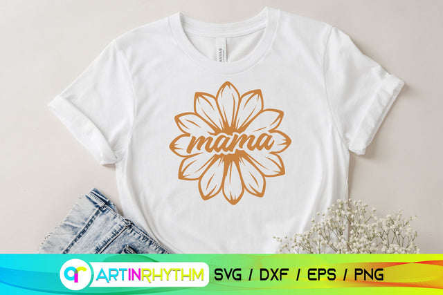 Mama Sunflower svg, Mom shirt svg SVG Artinrhythm shop 