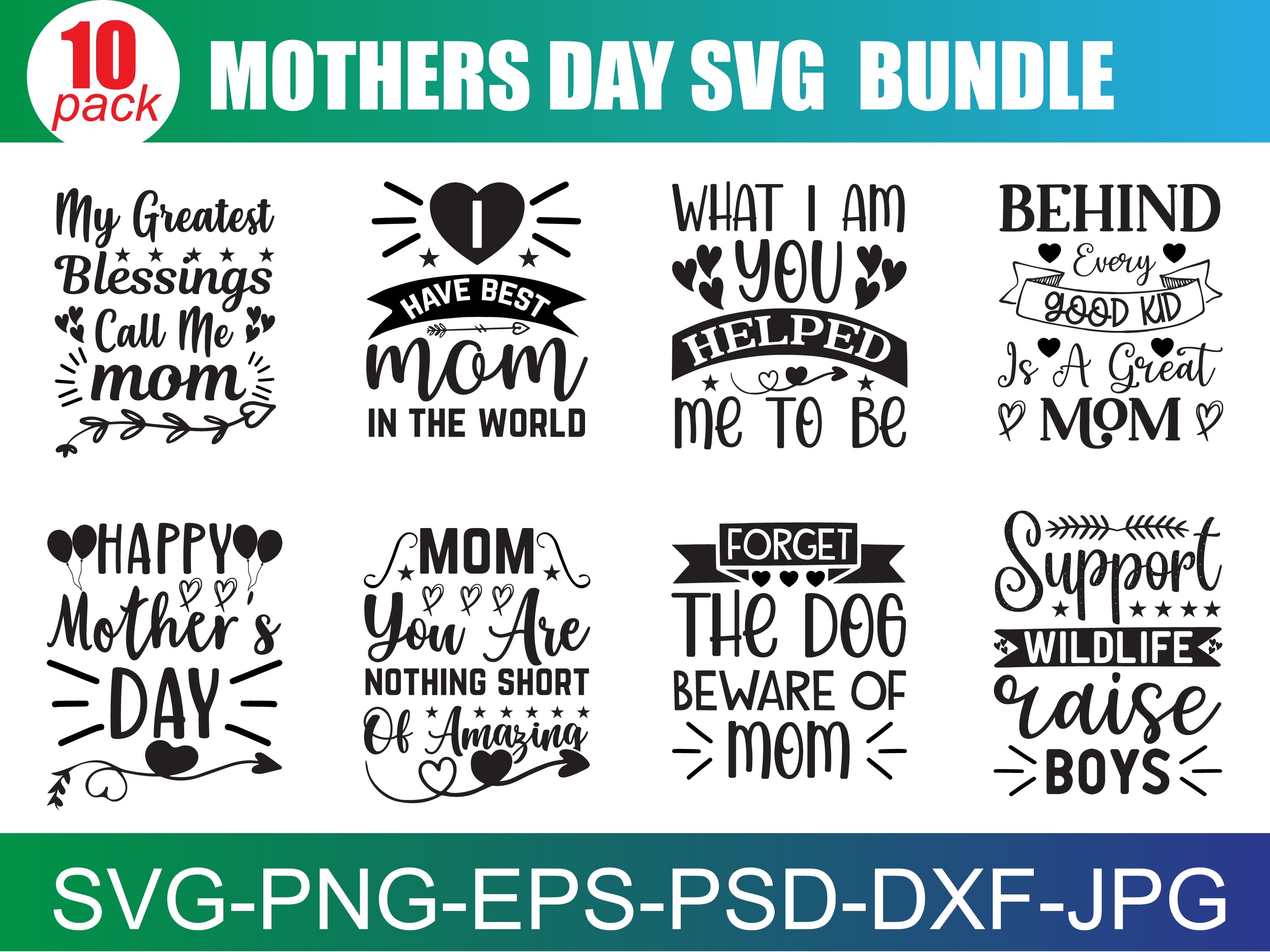 Boy Mom SVG - So Fontsy