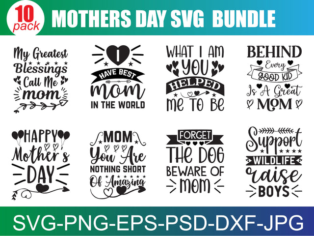 Mama SVG Bundle, Mommy and Me svg, Mini me, Mom Life, Girl mom svg, Boy mom svg, Mom Shirt, Mother's Day, Cut Files for Cricut, Silhouette SVG buydesign 