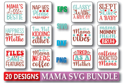 Mama SVG Bundle SVG Shahin alam 