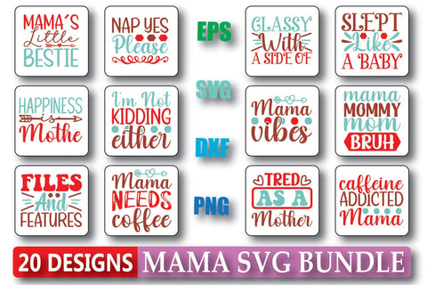 Mama SVG Bundle SVG Shahin alam 