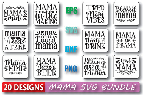 Mama SVG Bundle SVG Shahin alam 