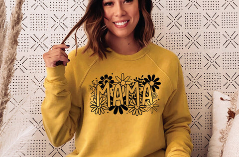 Mama SVG design, Flower Mama SVG file for Cricut, Mom floral SVG, Digital Download SVG MD mominul islam 