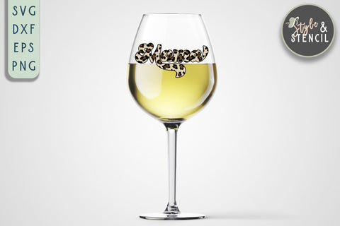 Mama SVG - Mama Leopard SVG Style and Stencil 