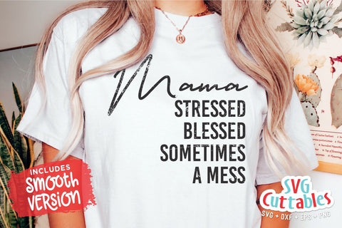 Mama svg - Mom svg - Cut File - svg - dxf - eps - png - Mama png - Mothers Day svg - Mama png - Silhouette - Cricut - Digital File SVG Svg Cuttables 