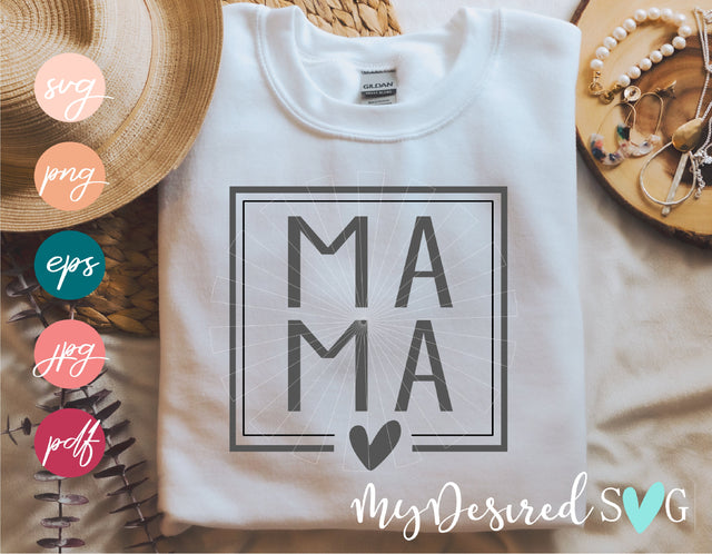 Mama Svg, mothers day Svg, Mom day Svg, moms day Svg, Svg files for Cricut, Mama 2022, Svg files for Silhouette, Cutting files, Dxf, Pdf, Png, Eps, Svg SVG MyDesiredSVG 