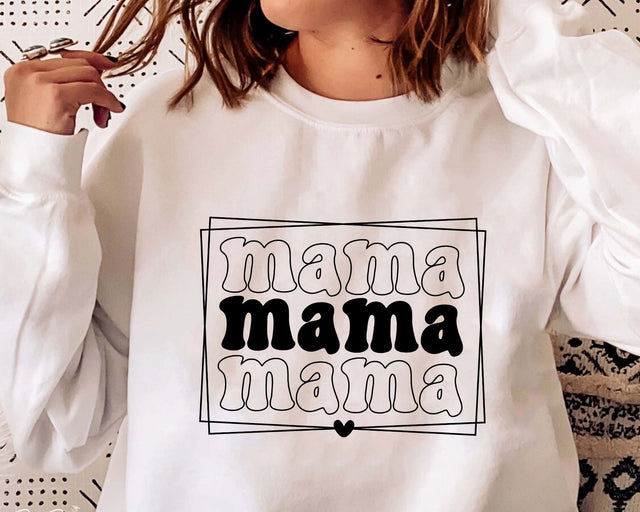 Mama Svg, Retro Mother T-Shirt, Mom life Svg. Vector Cut file Cricut, Silhouette, Pdf Png Eps Dxf, Decal, Sticker, Vinyl, Stencil. SVG MD mominul islam 