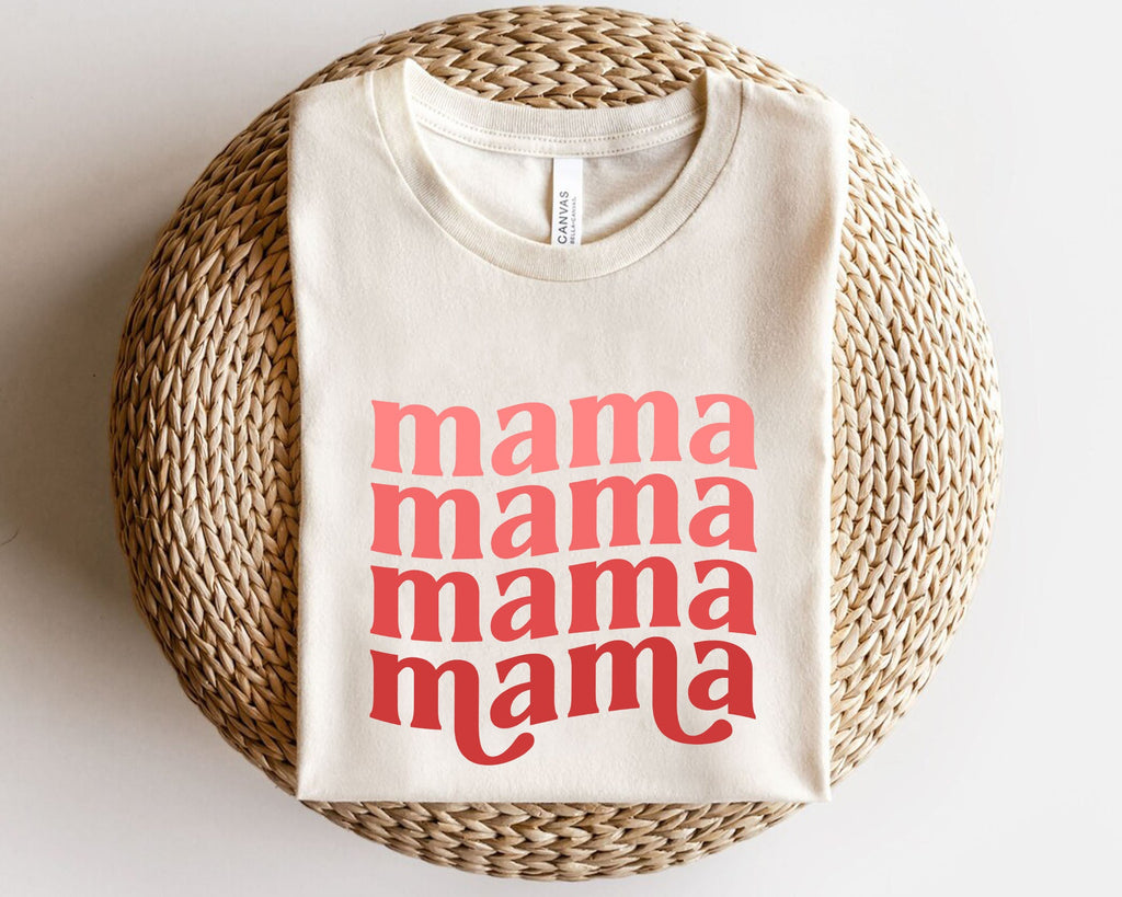Mama Svg, Retro Mother T-Shirt, Mom life Svg. Vector Cut file Cricut ...
