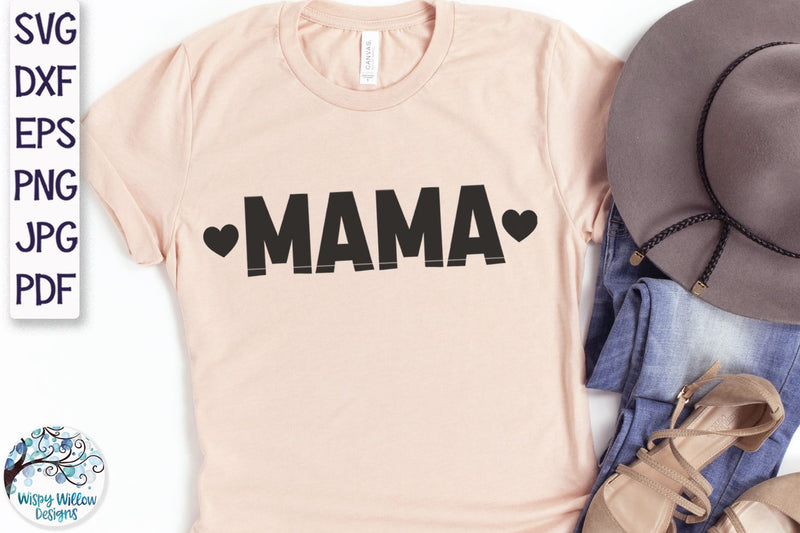 Mama SVG SVG Wispy Willow Designs 