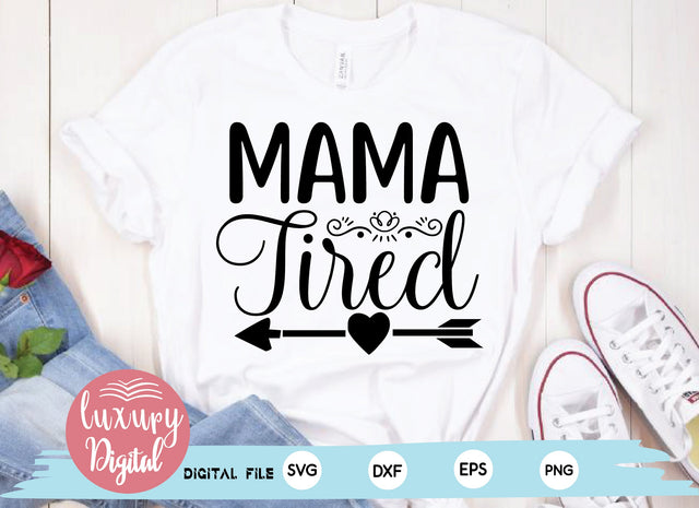 Mama Tired SVG md faruk hossain 