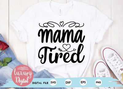 Mama Tired SVG md faruk hossain 